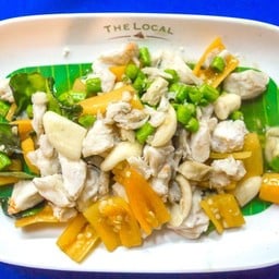 เนื้อปูผัดพริกเหลือง