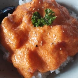 ข้าวแซลมอนยามะ