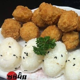 ข้าวหน้าไก่กรอบ