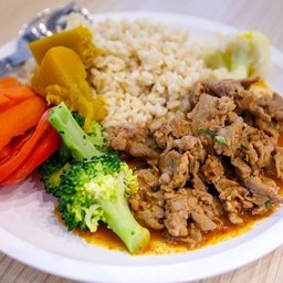 ข้าวพะแนงเนื้อ [Beef Panang Curry]