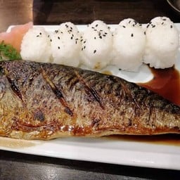 ข้าวหน้าปลาซาบะย่าง