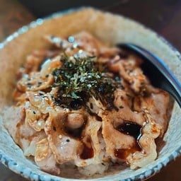 ข้าวหน้าหมูชาบู