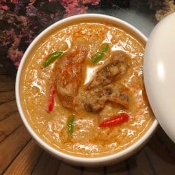 หลนปูนิ่ม ผักสด