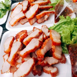 หมูสามชั้นทอด