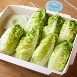 ชุดใจผักเบบี้ครอส + สโมคแซลมอนดิป