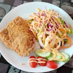 สเต็กปลาทอด