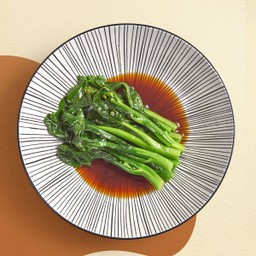 คะน้ำผัดน้ำมันหอย