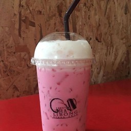 นมชมพูเย็น