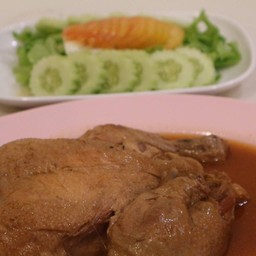 ไก่อบสลัดผัก1ตัว