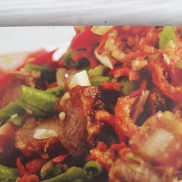 ตำถั่วหมูกรอบ