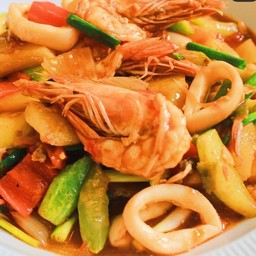 ทะเลผัดเปรี้ยวหวาน