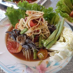 ร้านไก่ใต้น้ำ ตำนานอีสานไทย --ส้มตำ ไก่ย่าง น้ำตกคอหมูย่าง ปลาร้า--