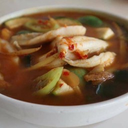 แกงป่าปลาเห็ดโคน