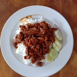 หมูผัดพริกเผา