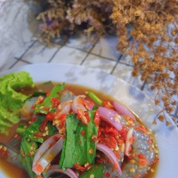 ยำกุ้งสด
