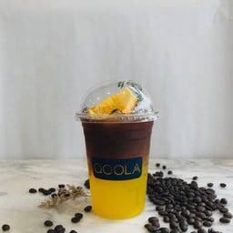 กาแฟส้มวาเลนเซียเย็น