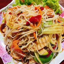 ตำซั่วปูปลาร้า