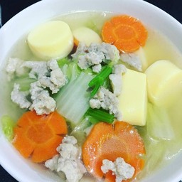 ต้มจืดหมูเต้าหู้