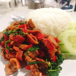 ข้าวราดผัดขี้เมาสุลต่าน