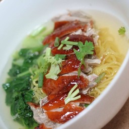 บะหมี่เป็ดย่างน้ำ