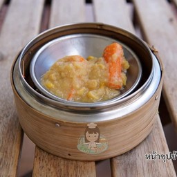 ซุปข้าวโพดปูอัด