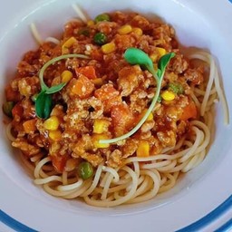 สปาเกตตี้อิตาเลี่ยนเรดซอสหมุ