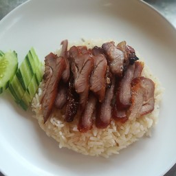 ข้าวหมูแดงพิเศษ