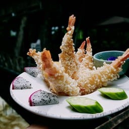 กุ้งชุบข้าวทอด