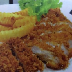 สเต็กหมูทอด