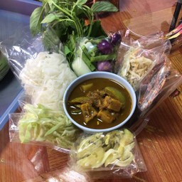 ขนมจีนแกงไตปลา