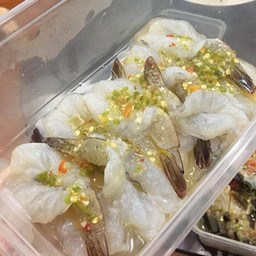 กุ้งแช่น้ำปลา