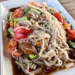 ขนมจีนบุฟเฟ่ต์ ยุคโควิด ถนน ศิริรักษ์