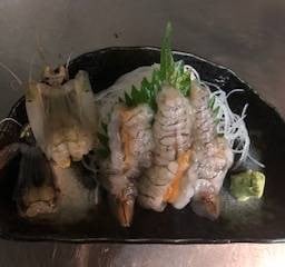 Shako sashimi