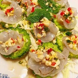 เมี่ยงกุ้งแช่