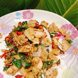 ข้าวไก่ไทยขี้เมา