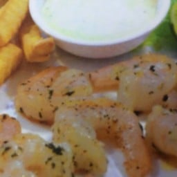 สเต็กกุ้งย่าง