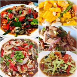 ร้านตำกะยำในชอย..ท่าเคียน