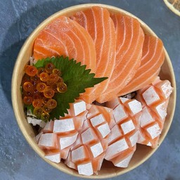 Salmon +Salmon Toro lkura mini don