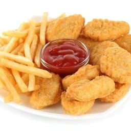 นักเก็ตไก่+เฟรนฟราย (ชุดเล็ก)