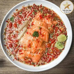 ยำแซลมอนเป็นดาว ( เดลิเวอรี่ )