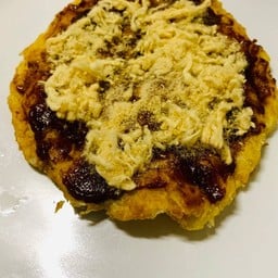 โรตีพริกเผาไก่หยอง