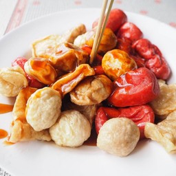 ข้าวไข่เจียวหน้าวัดอาจ