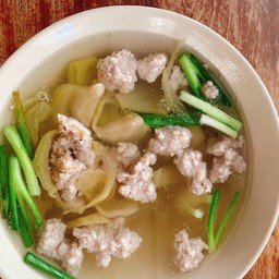 แกงจืดหมูสับผักกาดดอง