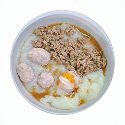 โจ๊กเด็ก ใส่ไข่ (ไม่ใส่ผัก)