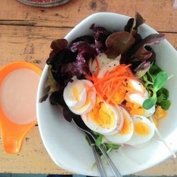สลัดไข่(2ฟอง)