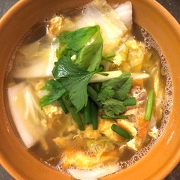 ต้มจืดไข่น้ำหมูสับ