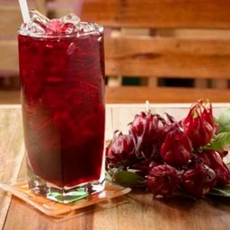 น้ำกระเจี๊ยบ(ใส่แก้ว)