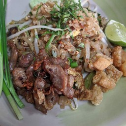 ผัดไทยหมูทอด