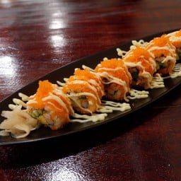 ข้าวห่อสาหร่ายคลุกไข่กุ้ง