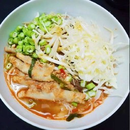 ขนมจีนน้ำยาป่า(ชุดพร้อมผัก)